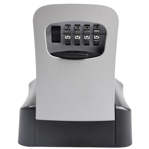 True Face Wall Mounted Key Safe Box 4 Digit Security Code 1