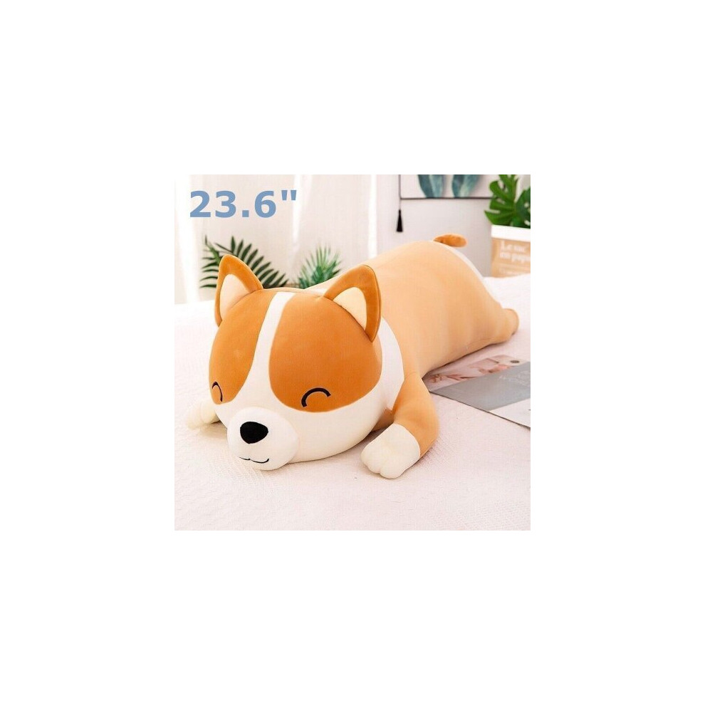 (80cm / 31.5") Giant Corgi Dog Big Plush Toy Pillow Gift Plushie Stuffed