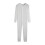 (White, M) Men's One Piece Long Johns Night Pajama 3