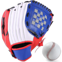 (Red, 115) Baseball Glove,baseball Softball Mitt With Ball For Kids Youth Adults Training And Beginner,right Hand Throw,left Hand Glove