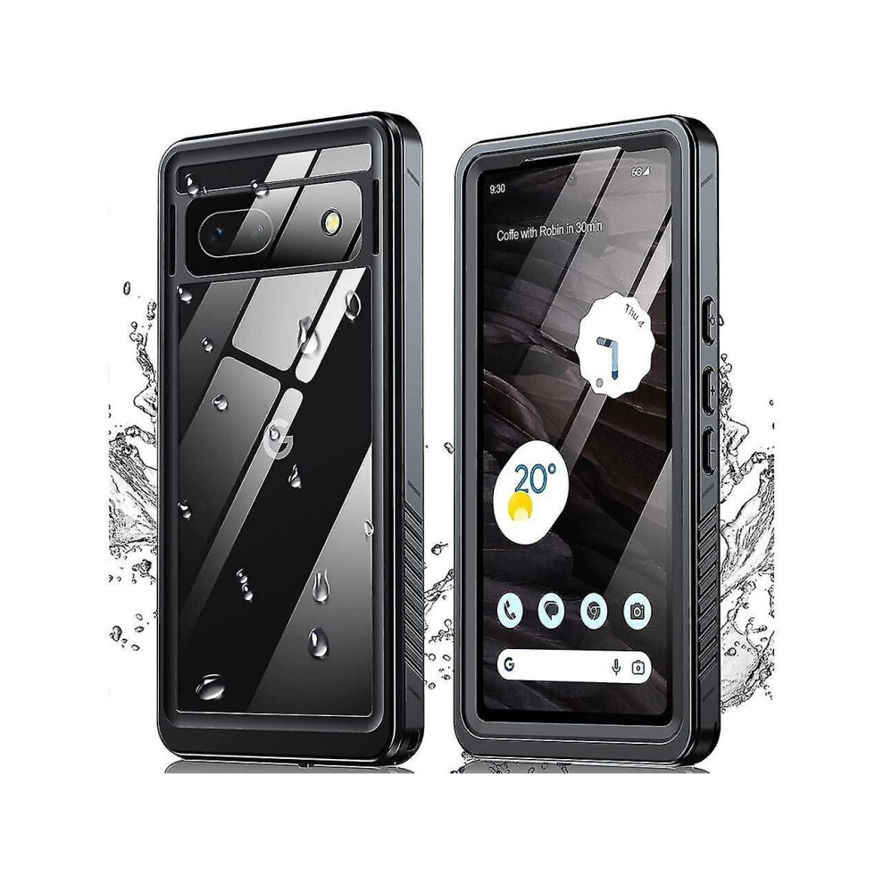 For Google Pixel 7A 5G Case, Ip68 Waterproof With Built-In Screen Protector, Full Body Sealed Heavy Duty Shockproof Dustproof Snowproof Clear Case For 9172662222432