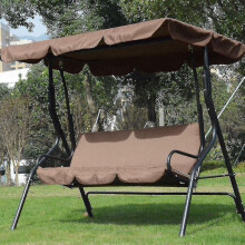 Mimigo Porch Swings Garden Swing Chair Cover Polyester Waterproof And Uv Resistant