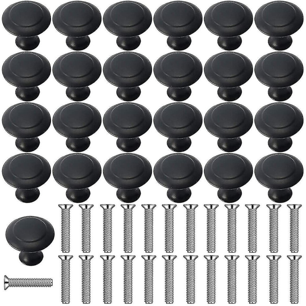 25 Pieces Cabinet Handle Knobs For Bathroom, Cabinets, Dresser Doors, Furniture (30Mm) 9172662223545