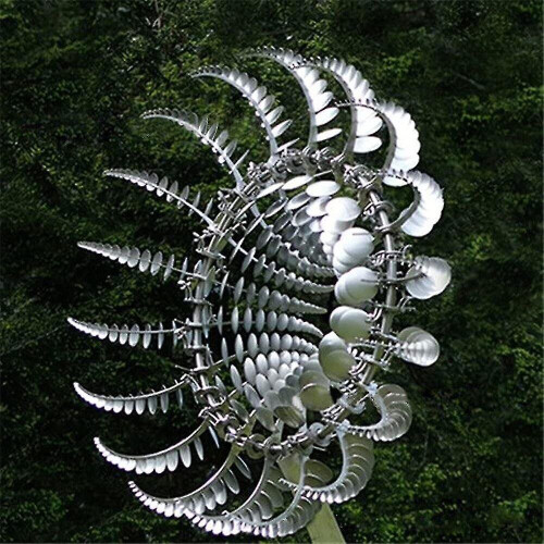 Unique Magical Metal Windmill Outdoor Wind Spinners Courtyard Patio Garden Decor