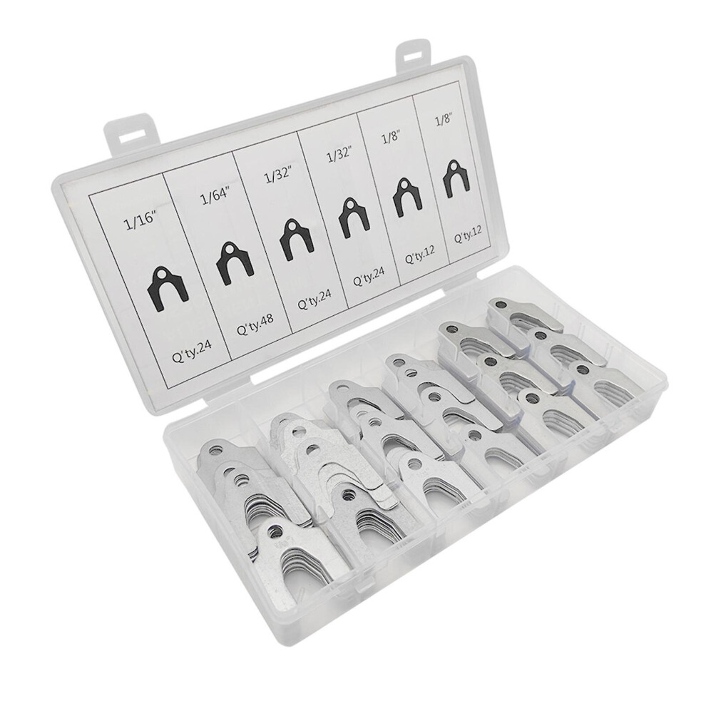 144Pcs Alignment Shim Assortment Kits Multipurpose Slotted Shim Set 9172662221510
