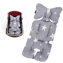 Universal Seat Liner For Prams Seats, Breathable Cushion Star Pattern
