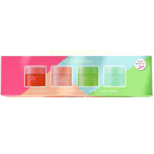4pcs Lip Slee Mask Mini Kit 4 Scented 8g Nutritious