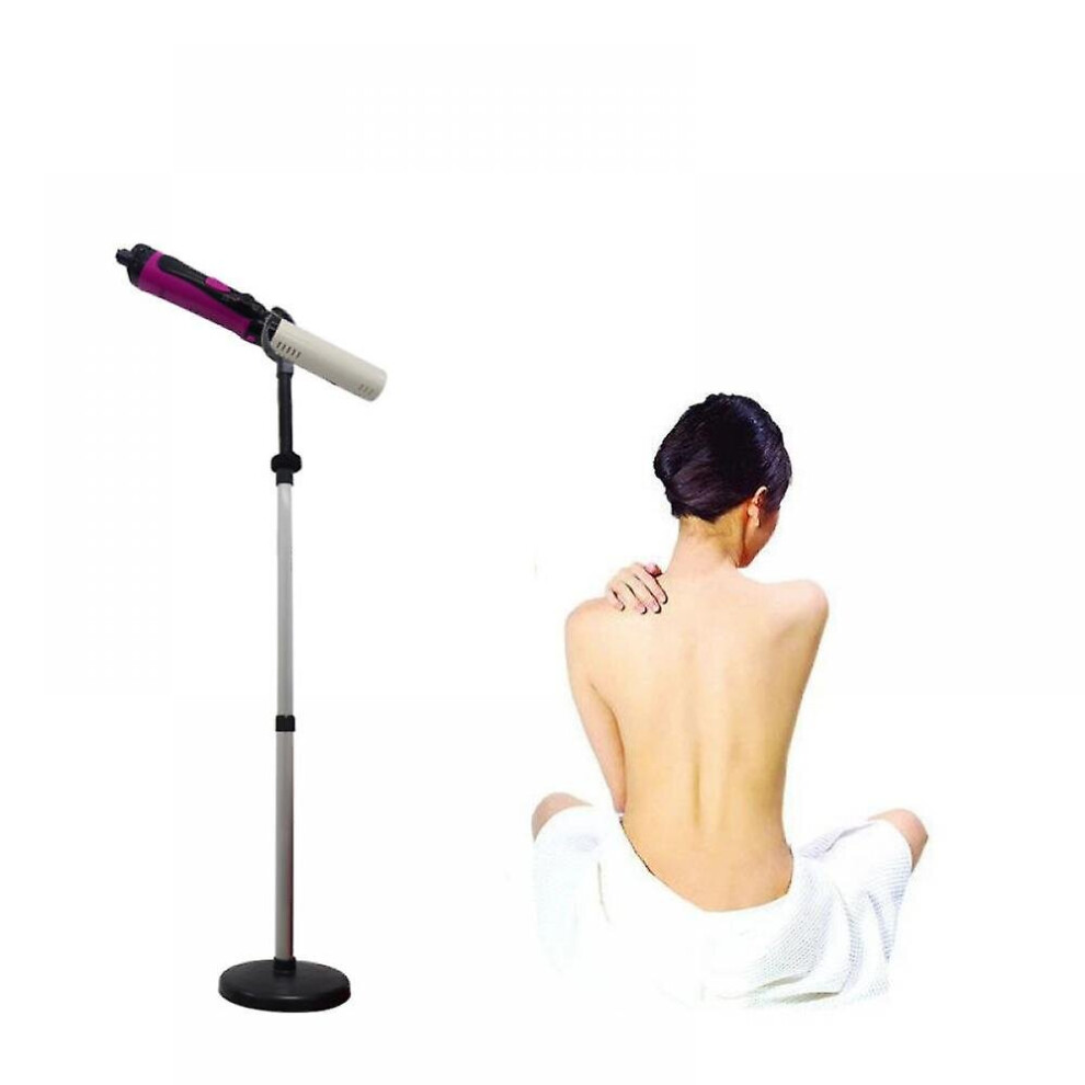 Free Standing Hair Dryer Stand, Adjustable Stand Stainless Steel Hair Dryer And Styling Stand For Hand Drying