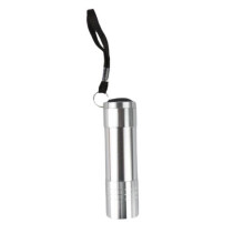 (Silver) LED UV Gel Curing Lamp Light Portable Dryer Fast Cure Nail Flashlight Torch Mini
