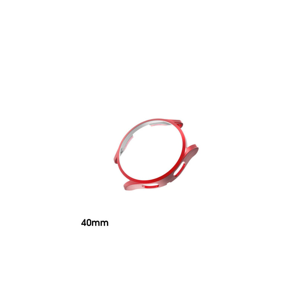 (, Not Specified) For Samsung Galaxy Watch 4 40Mm / 44Mm Screen Protector Tpu Case Cover Red 5056746502860