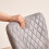 (Grey(Suede), 4 pcs) 4/6 Dining Chairs High Back Velvet/PU Office 3