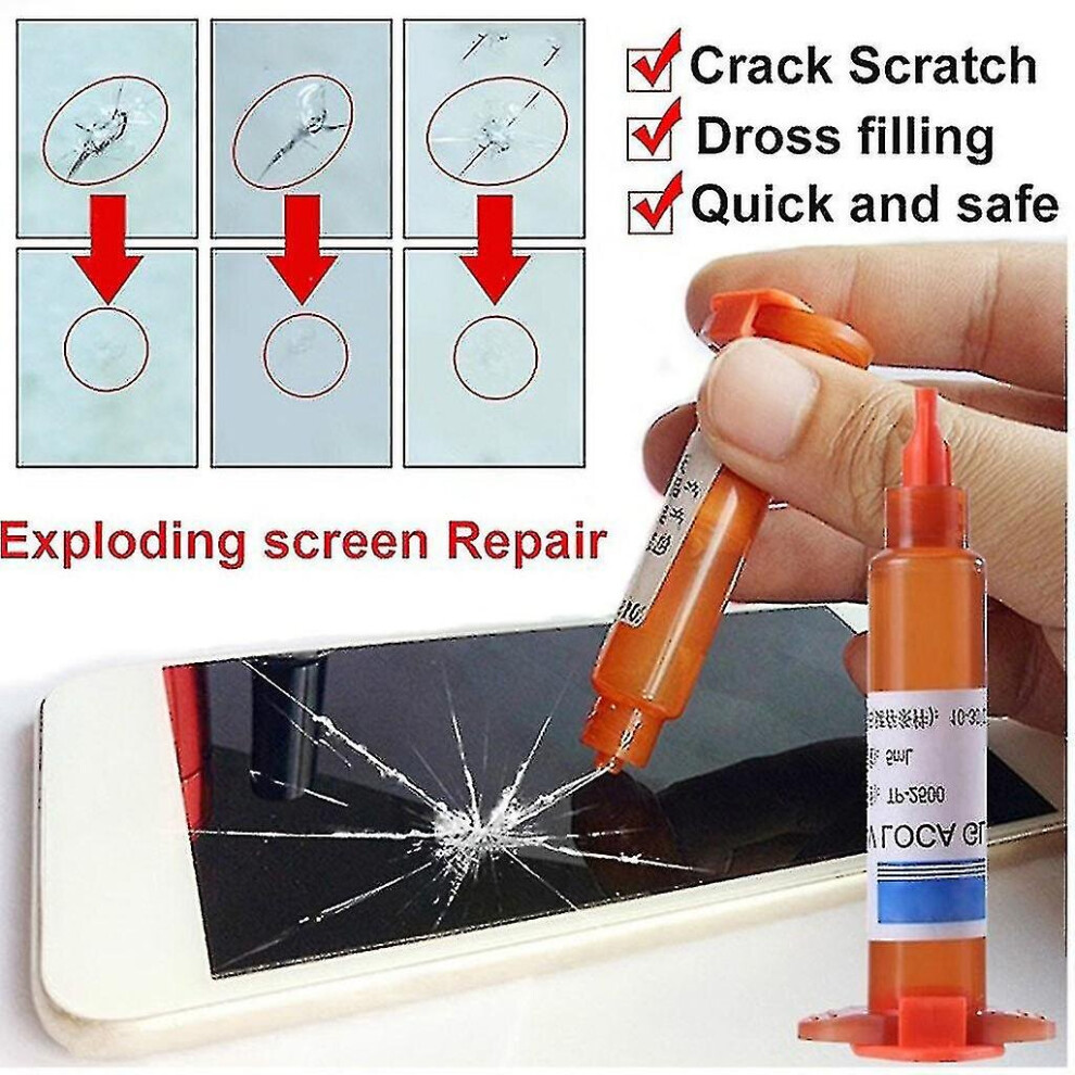 Uv Glue Optical Clear Adhesive Uv Glue Cell Phone Repair Tool For Mobile 5Ml 9172662147681