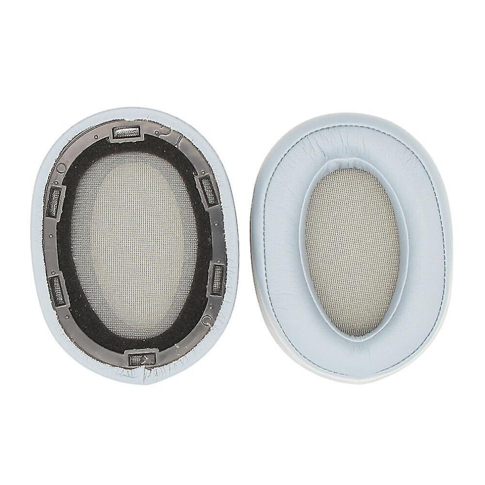 (Blue) Sony Mdr-100Abn Wh-H900n Mdr-100Aap Ap Replacement Headphone Earpads Headset Ear Pads Cover Blue 7039080024968