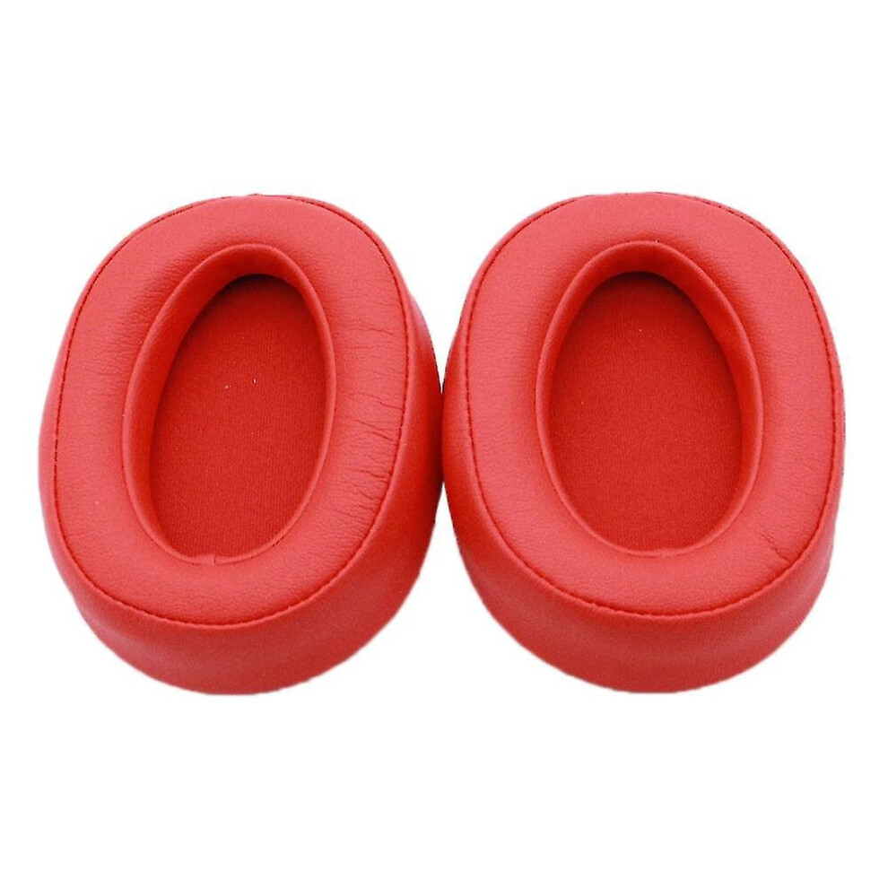 (Red) Sony Mdr-100Abn Wh-H900n Mdr-100Aap Ap Replacement Headphone Earpads Headset Ear Pads Cover Red 7039080024982
