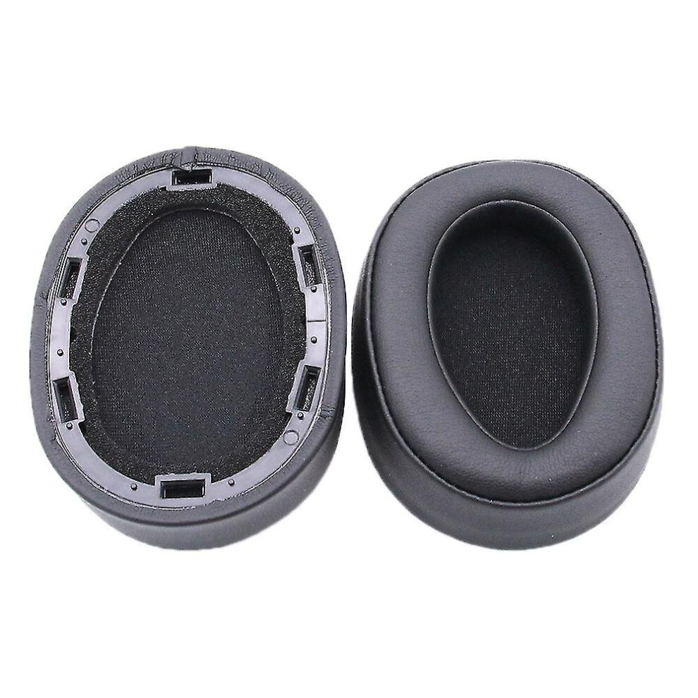 (Black) Sony Mdr-100Abn Wh-H900n Mdr-100Aap Ap Replacement Headphone Earpads Headset Ear Pads Cover Black 7039080024999
