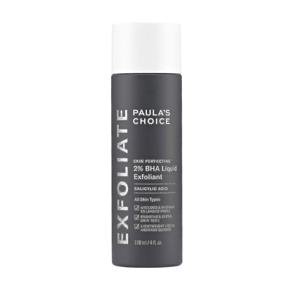 New Paula's Choice Skin Perfecting 2% Bha Liquid Exfoliant Fast Absorbing 118ml