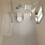 NES Home L-Shaped RH Shower Bath, White Basin Vanity Unit Closed Coupled Toilet 6