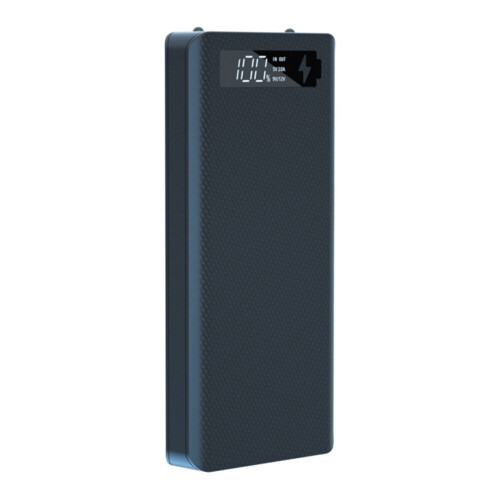 8X18650 Battery Charger Box Holder DIY Shell, Standard Charge Black 1