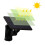 Solar Lights Waterproof with Adjustable Head Wide Lighting Angle 5