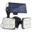 Solar Lights Waterproof with Adjustable Head Wide Lighting Angle 1