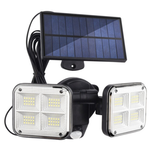Solar Lights Waterproof with Adjustable Head Wide Lighting Angle