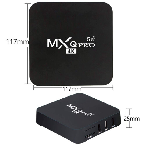 For Android TV Box, 4K HDR Streaming Media Player,4GB EU Plug 2