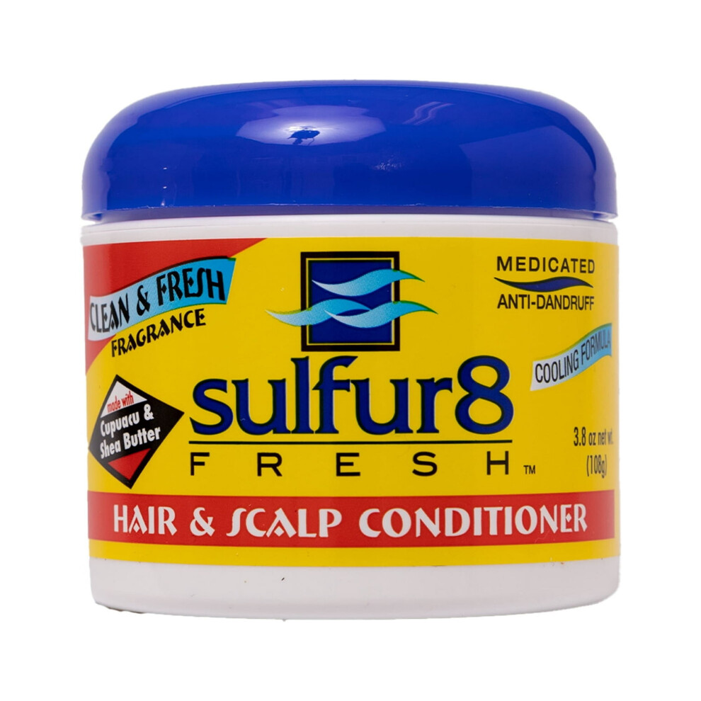 Sulfur8 Fresh Moisturizing Dandruff Relief Deep Conditioner, 3.8 oz