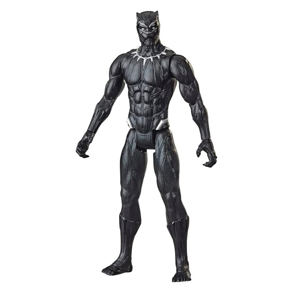 Hasbro Marvel Avengers Panther Titan Hero Blast Gear 12" 30Cm Figure Black