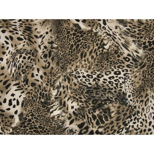 Minerva Polyester Georgette Fabric Taupe - per metre