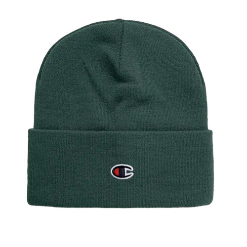 Champion (Dark Green) CHAMPION Mens Beanie Hat Thick knitted