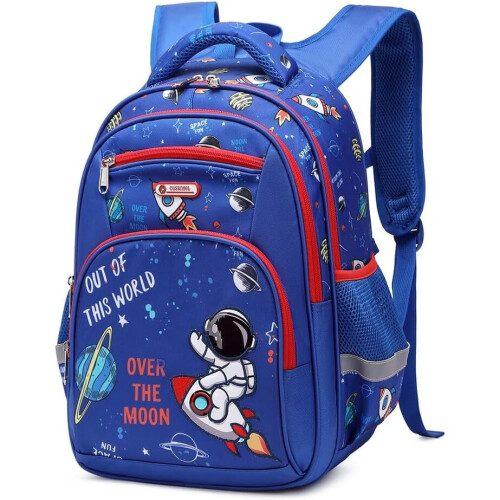 Kid Bookbag Boy Kindergarten Preschool Multi Compartment Backpack ...