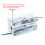LSJ-ZNR Water Cooler Electronic Flow Rate Flow Thermometer VA LCD Screen 5