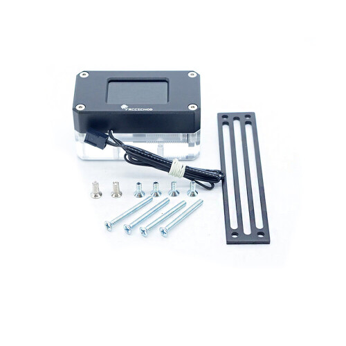 LSJ-ZNR Water Cooler Electronic Flow Rate Flow Thermometer VA LCD Screen 1