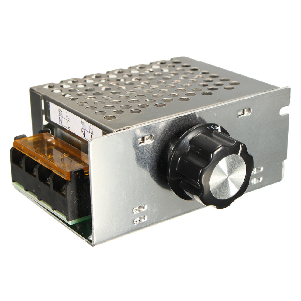 3Pcs Ac 220V 4000W Scr Voltage Regulator Dimmer Electronic Motor Speed Controller 608442100793