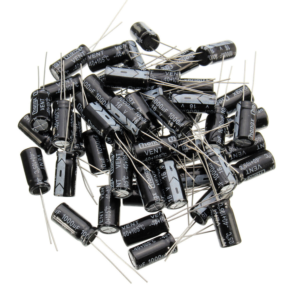 250Pcs Ncc 16V 1000Uf 105C Motherboard Electrolytic Capacitor 8Mm20mm 921698376447