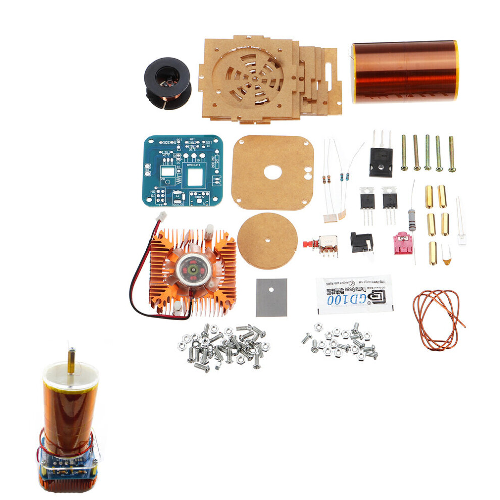 Diy Music Tesla Coil Module Kit Zvs Technology Physics Electronics Small Tesla Spare Parts 300028024393