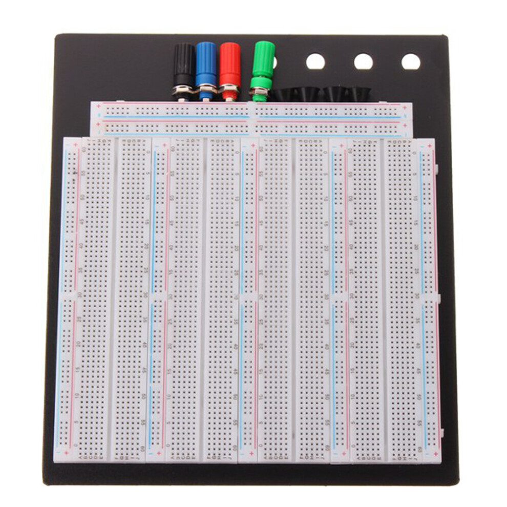 3200 Hole Solderless Test Breadboard With Pcb Prototype Board 649490714686