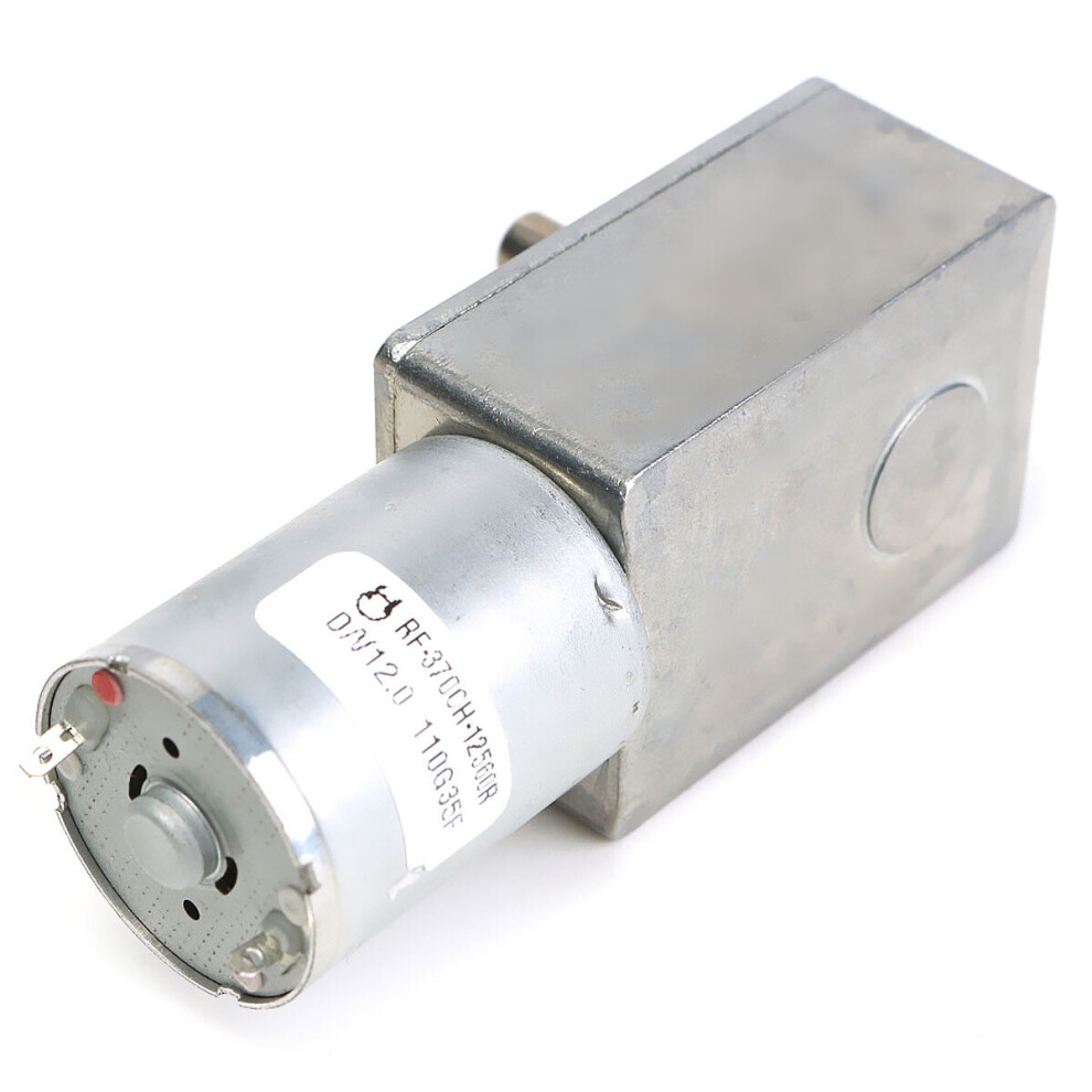 3Pcs 12V 2Rpm Reversible High Torque Turbo Worm Jgy370 Geared Dc Motor 300028191422