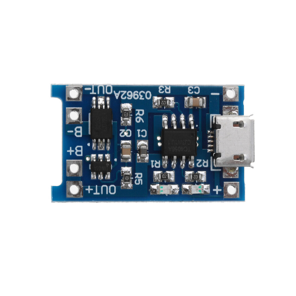 20Pcs Tp4056 Micro Usb 5V 1A Lithium Battery Charging Protection Board Te585 Lipo Charger Module 773823409267