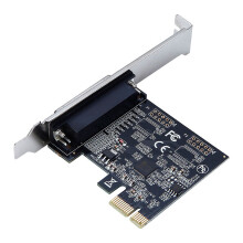 DIEWU AX99100 Original PCIe Parallel Port Card Pci-e to Parallel Port Card 25-pin l Printer Expansion Card