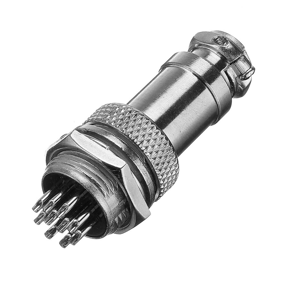 10Set Gx16-10 Pin Male And Female Diameter 16Mm Wire Panel Connector Gx16 Circular Aviation Connector Socket Plug 300028165195
