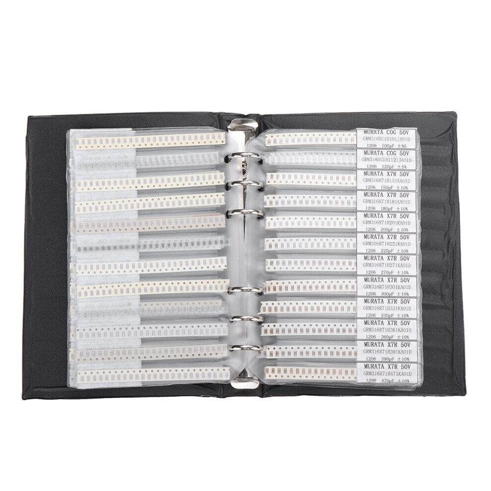 2000Pcs 1206 SMD Capacitor with 80 Kinds Value