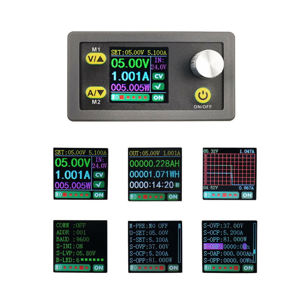 Wz3605e Dc-Dc Buck Boost Converter Cc Cv 36V 5A Power Module Adjustable Regulated Laboratory Power Supply Voltmeter Ammeter 5693755397973