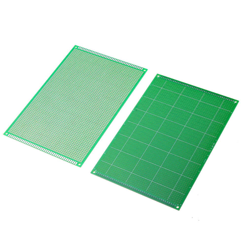 10Pcs 12X18cm Fr-4 2.54Mm Single Side Prototype Pcb Printed Circuit Board 773823695455