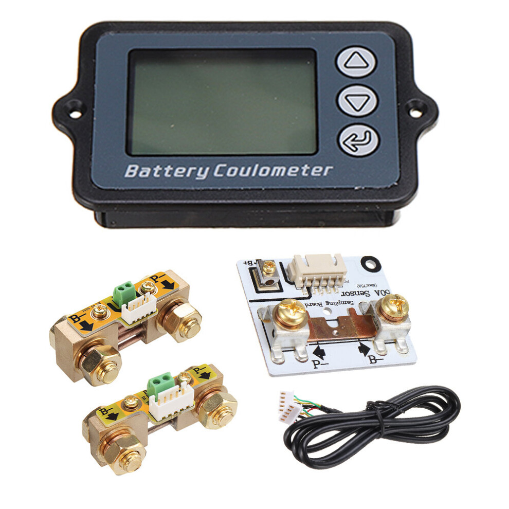 Baiway Tk15 Coulomb Meter With Shell Electric Vehicle Battery Indicator Lithium Iron Phosphate Capacity Detector 841930512023