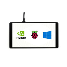 Wareshare 5.5 Inch AMOLED HDMI Display Capacitive Touch Screen with Tempered Glass Support for NVIDIA Jetson Nano Raspberry Pi