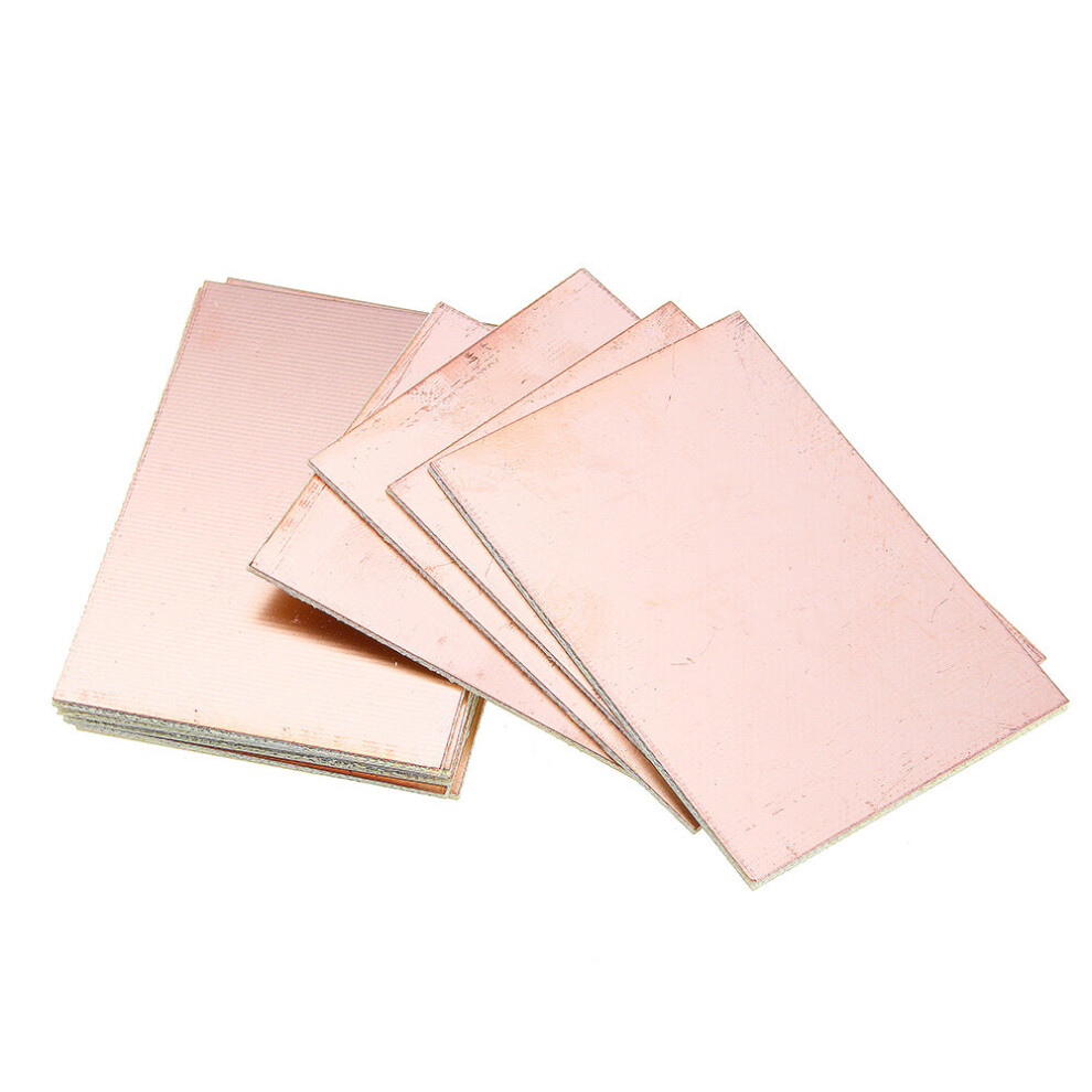 10Pcs 5X7cm Single Sided Copper Pcb Board Fr4 Fiberglass Board 773823721062