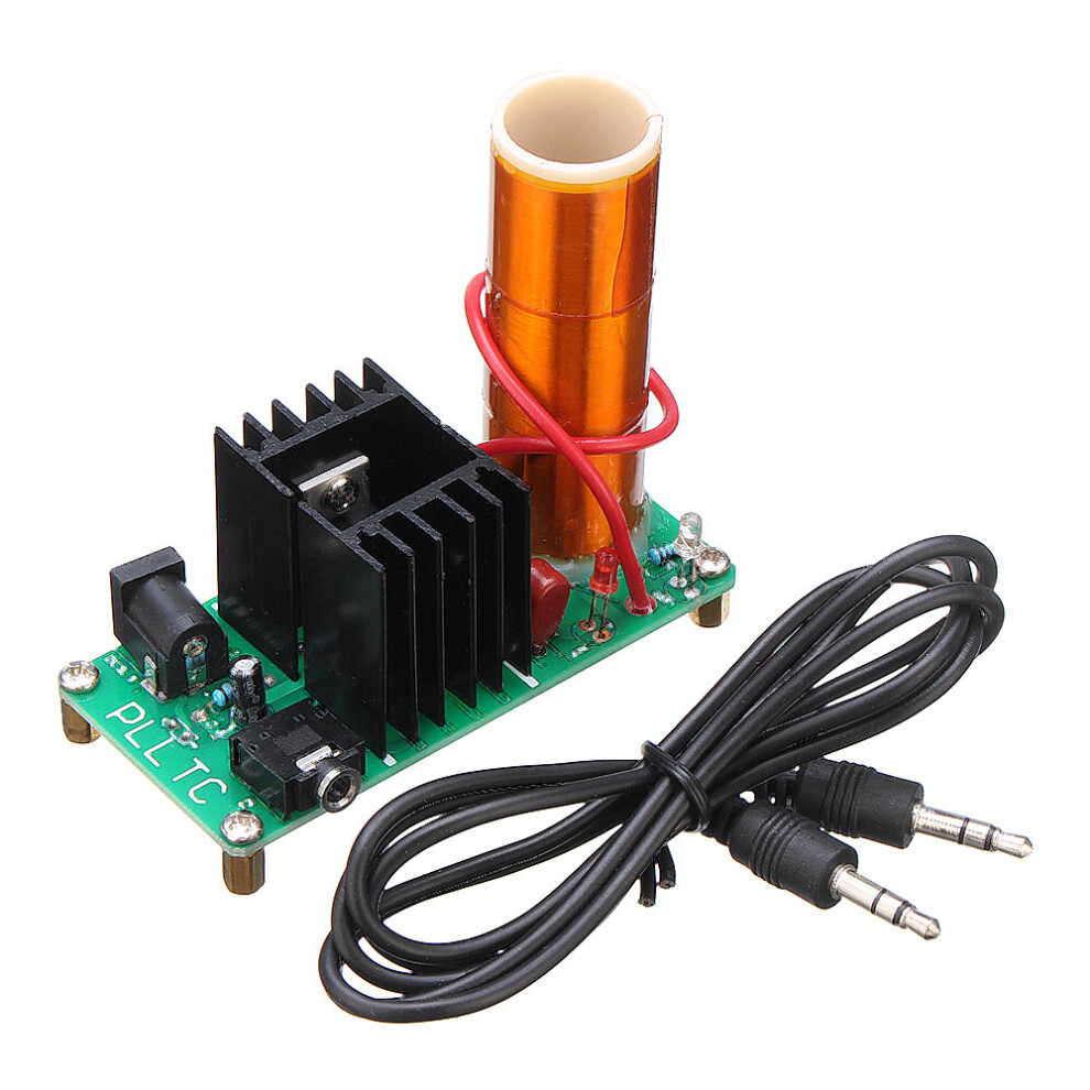 3Pcs Assembled Music Tesla Coil Mini Plasma Horn Speaker 15W 2A Dc 15-24V Module 312588183564