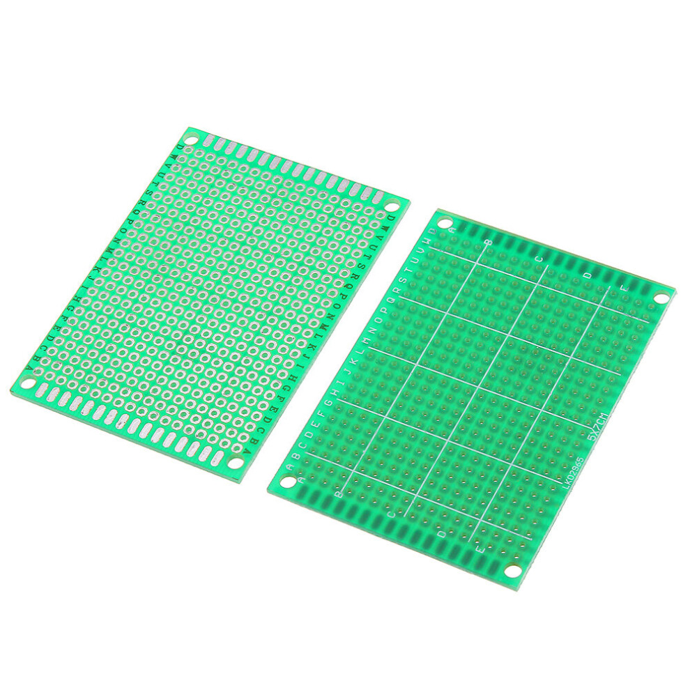 50Pcs 5X7cm Fr-4 2.54Mm Single Side Prototype Pcb Printed Circuit Board 712457237808