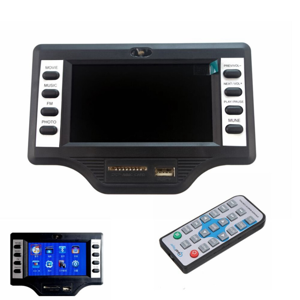 Bluetooth Audio Decoder Board Lossless 4.3 Inch Tft Hd Video Mp4 Mp5 For Car Speaker Dc 5V 3A 6906138815438